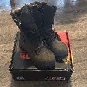 Fire Boot Rocky Women's Code Red Rescue NFPA Rated Composite Toe